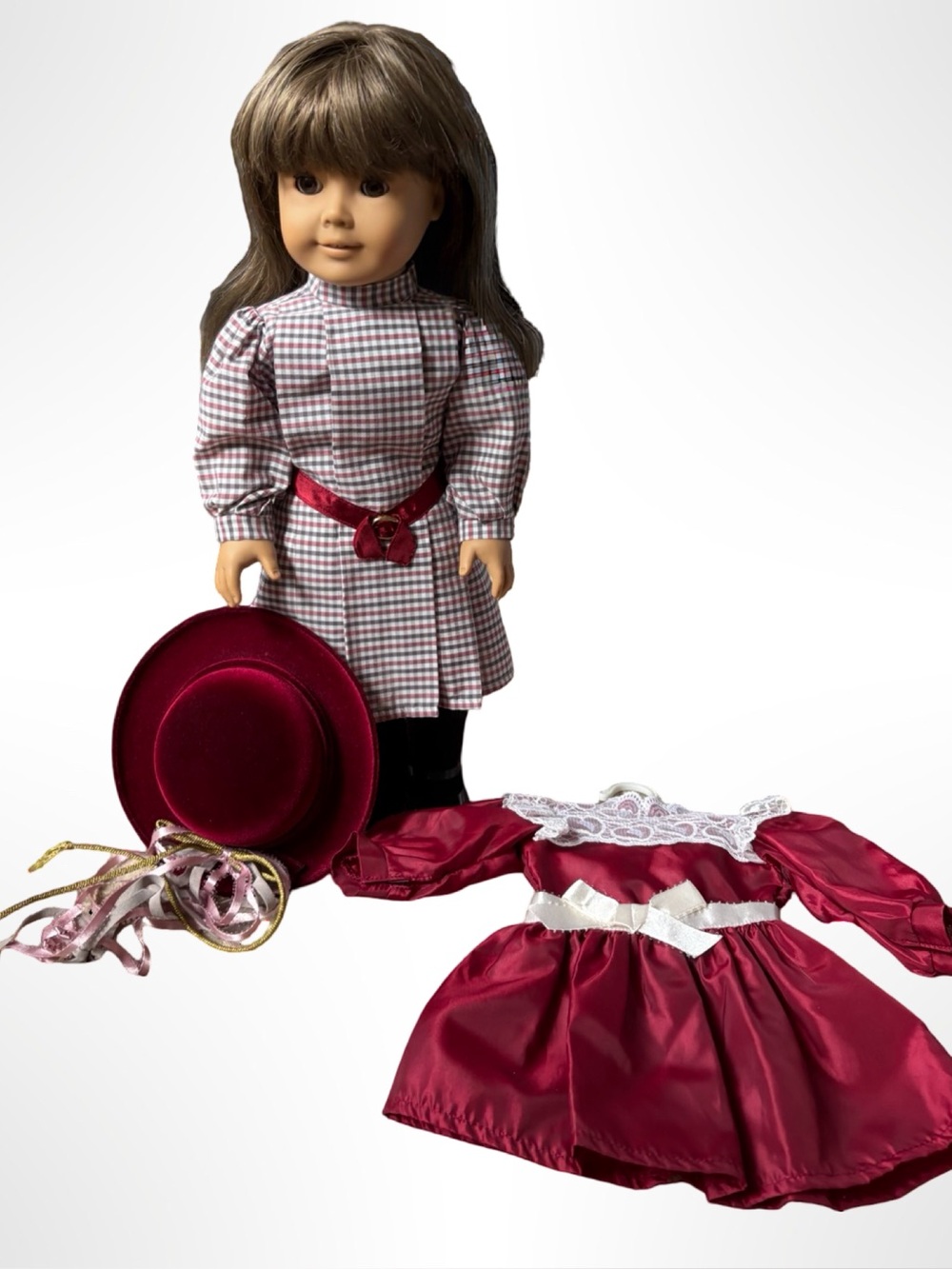 RARE White Body Samantha Parkington Doll - 1980s Pleasant Company + Extras - Picture 16 of 16
